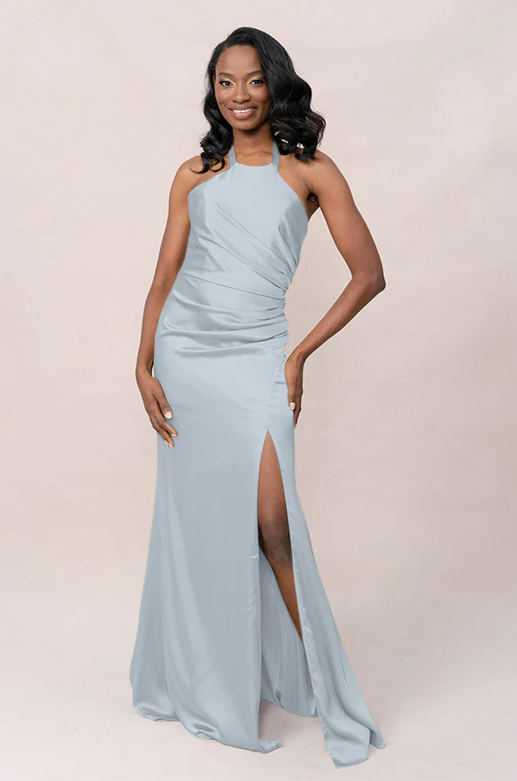 Fallon Satin Dress | Made To Order - Image 88