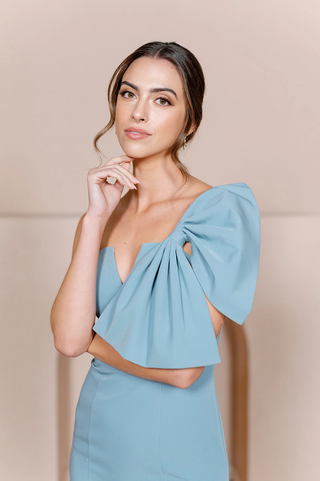 Faye Crepe Dress | Made To Order - Image 10