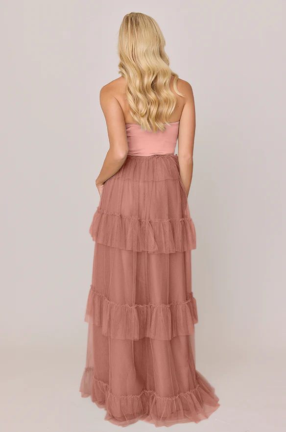 Frankie Convertible Satin + Tulle Dress | Made To Order - Image 19