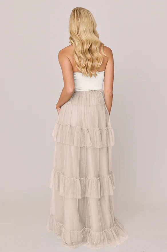 Frankie Convertible Satin + Tulle Dress | Made To Order - Image 25