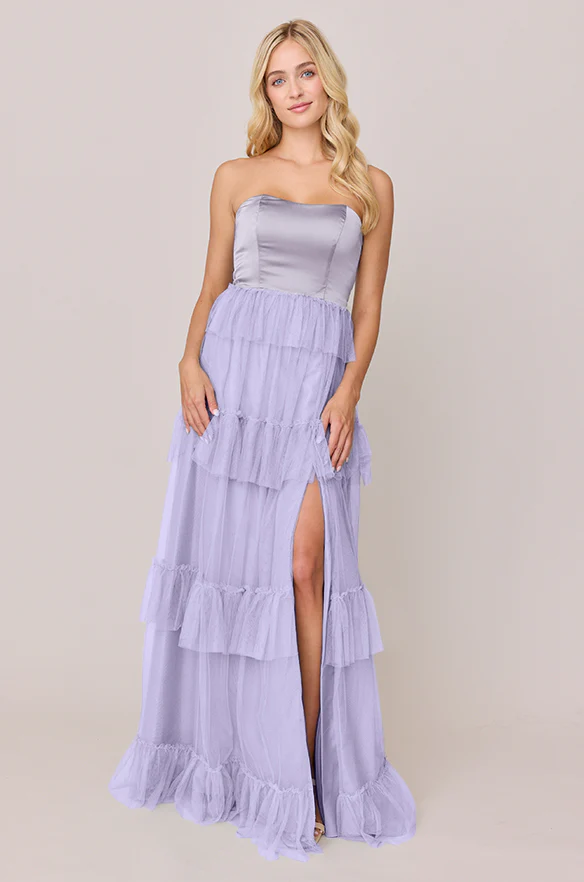Frankie Convertible Satin + Tulle Dress | Made To Order - Image 30