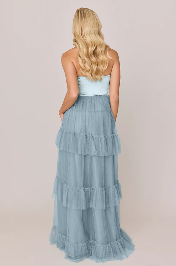 Frankie Convertible Satin + Tulle Dress | Made To Order - Image 53