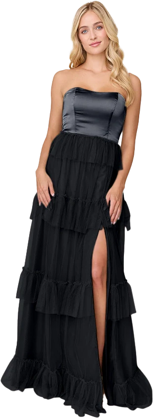 Frankie Convertible Satin + Tulle Dress | Made To Order - Image 59
