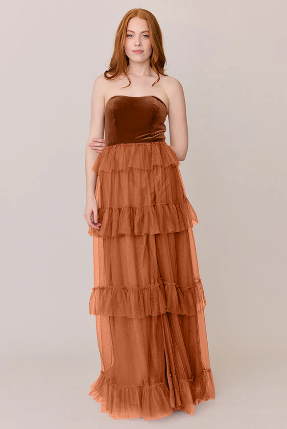 Frankie Convertible Velvet + Tulle Dress | Made To Order - Image 29