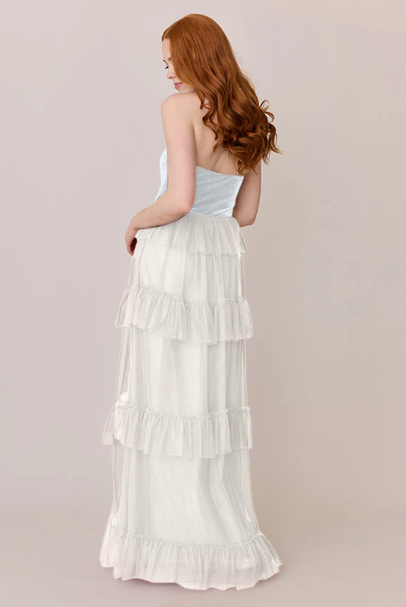 Frankie Convertible Velvet + Tulle Dress | Made To Order - Image 34