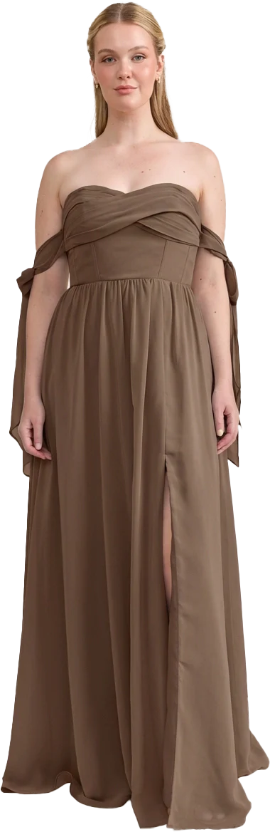 Genevieve Convertible Chiffon Dress | Made To Order - Image 100