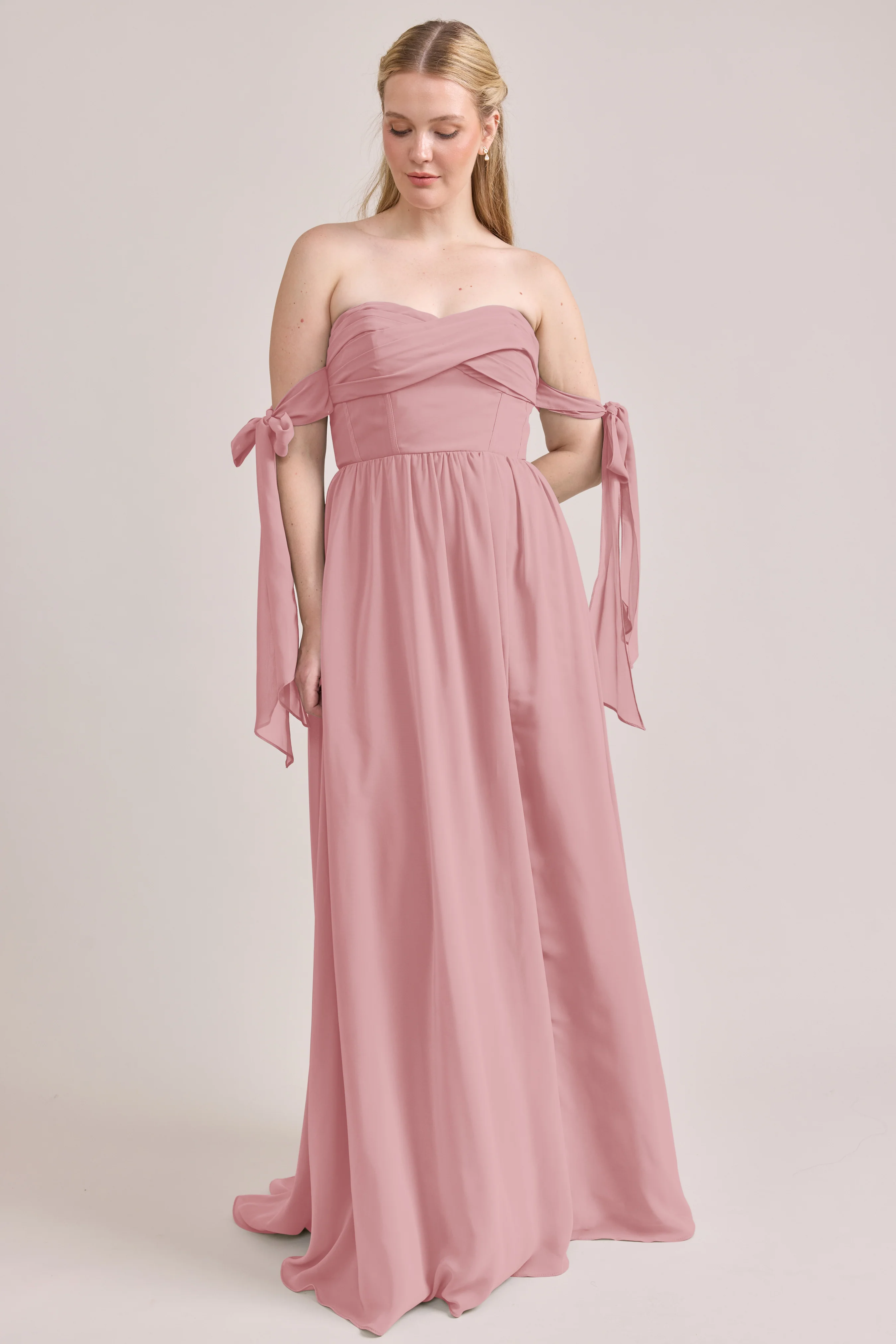 Genevieve Convertible Chiffon Dress | Made To Order - Image 13