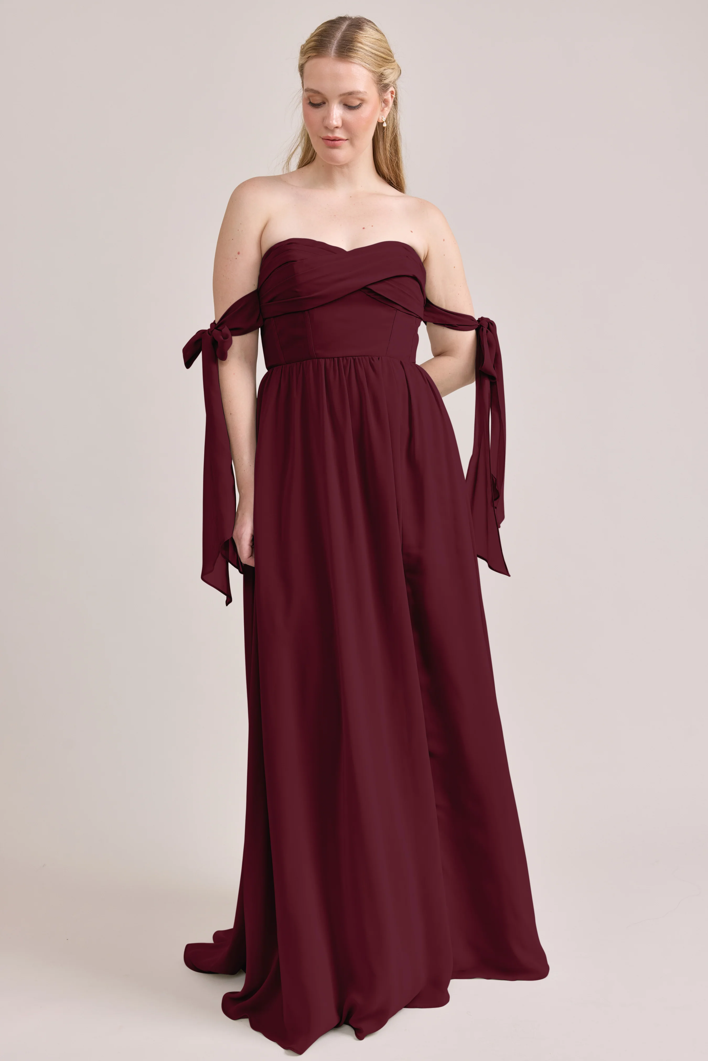 Genevieve Convertible Chiffon Dress | Made To Order - Image 16