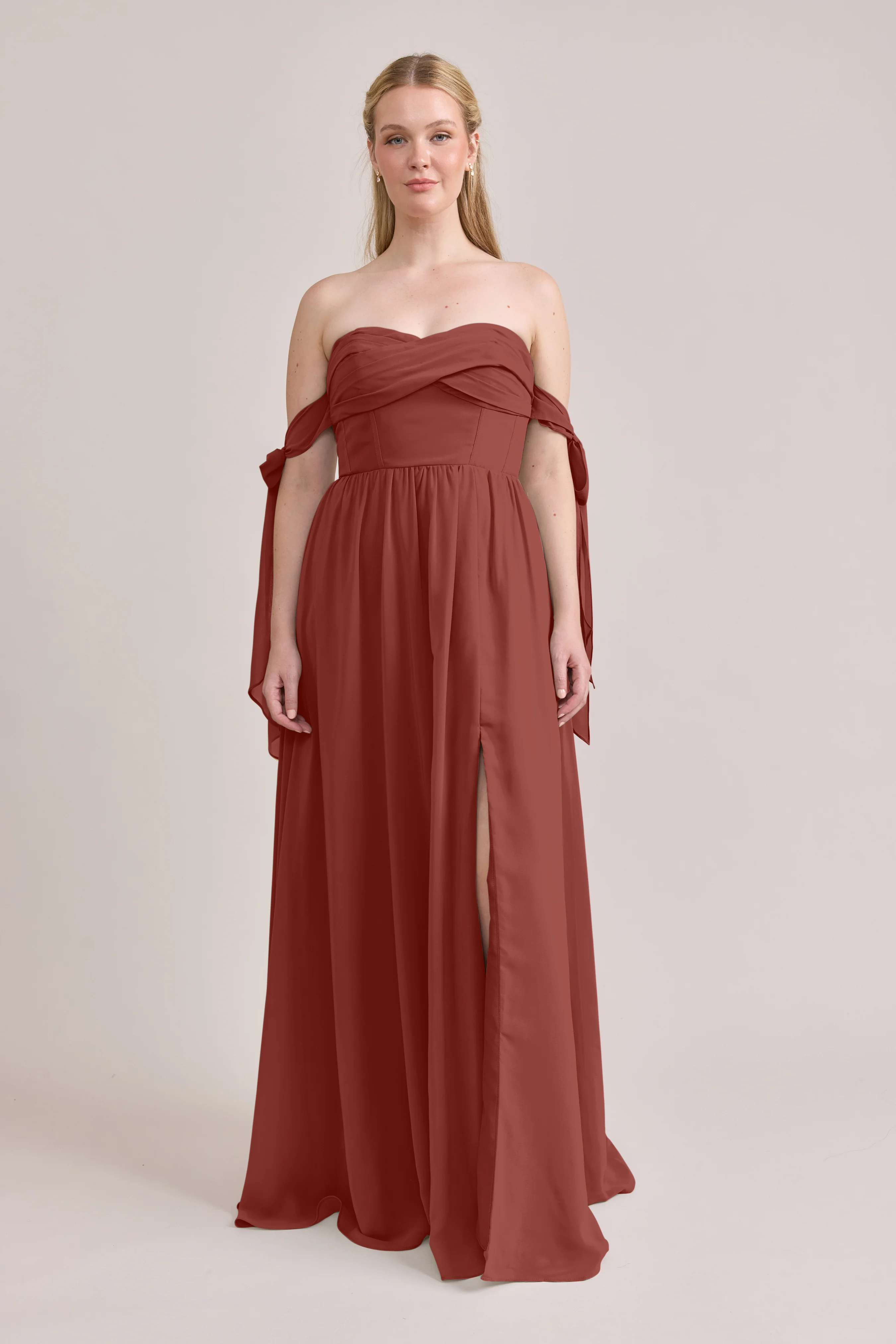 Genevieve Convertible Chiffon Dress | Made To Order - Image 23