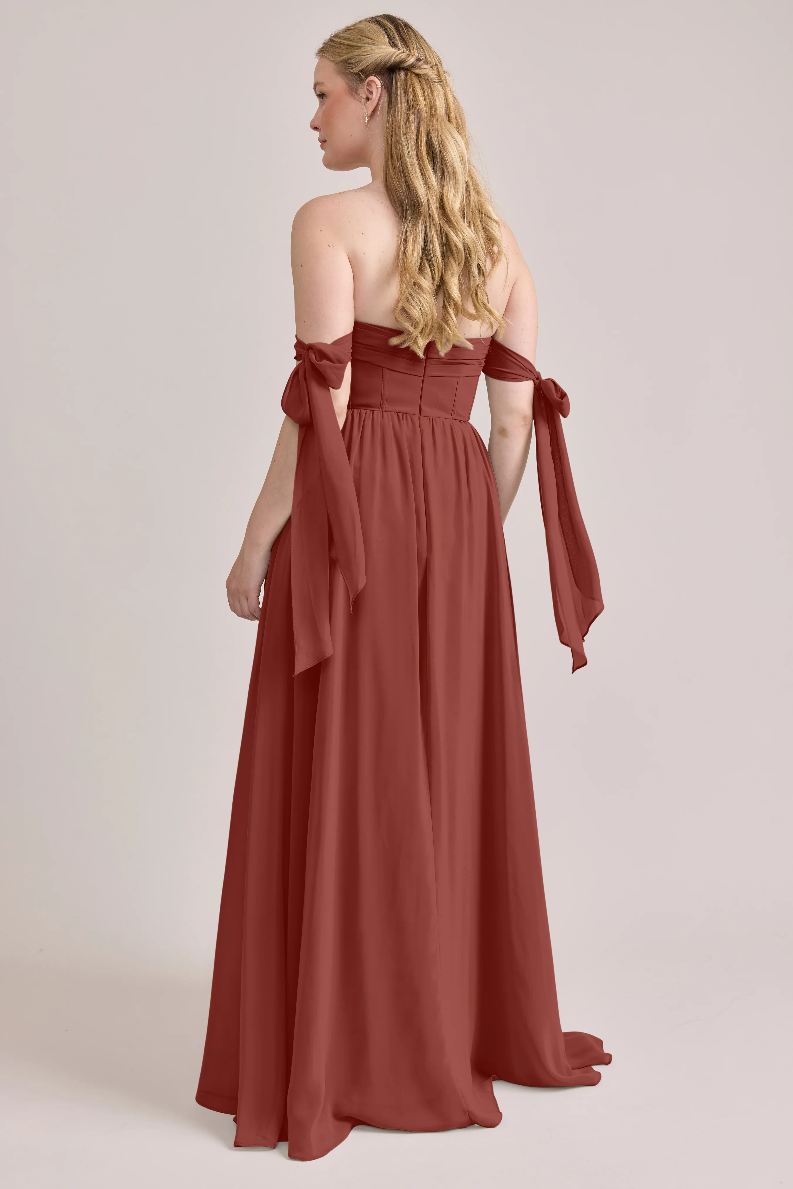 Genevieve Convertible Chiffon Dress | Made To Order - Image 24