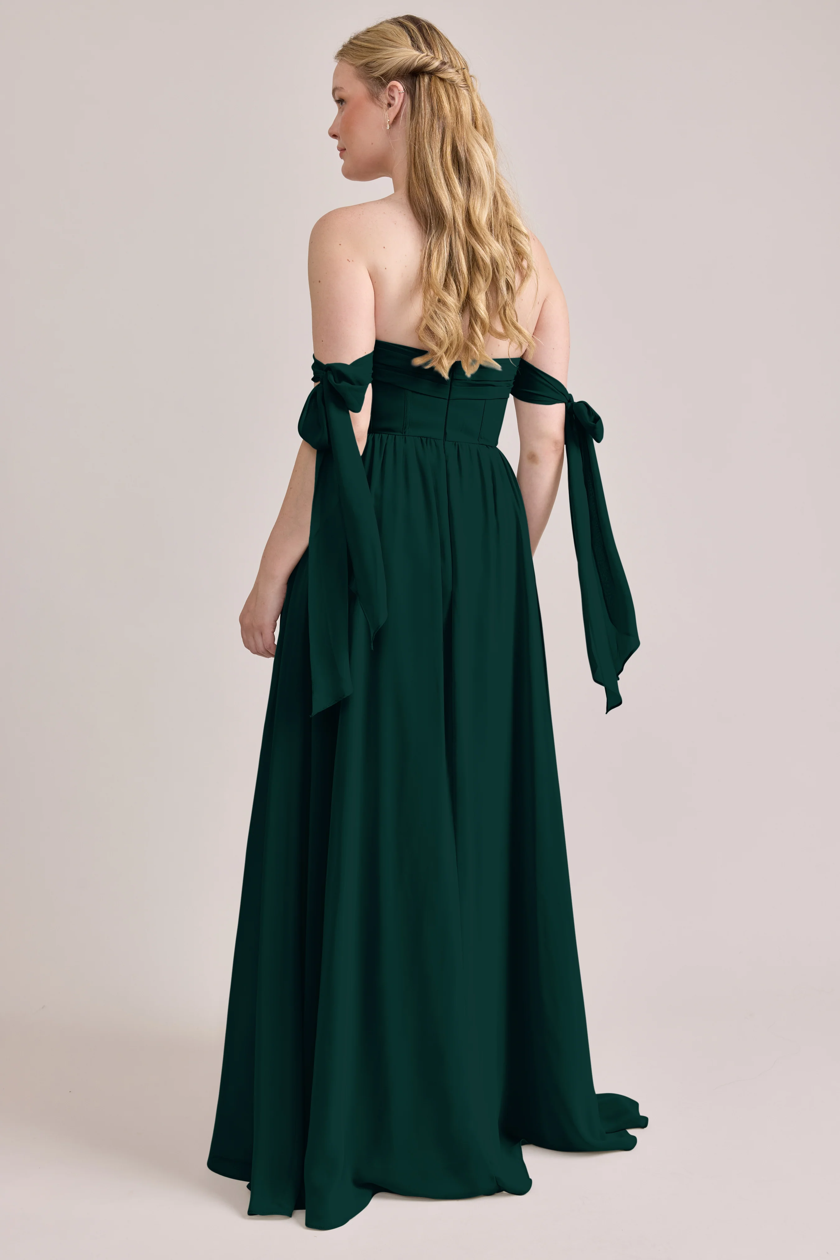 Genevieve Convertible Chiffon Dress | Made To Order - Image 27