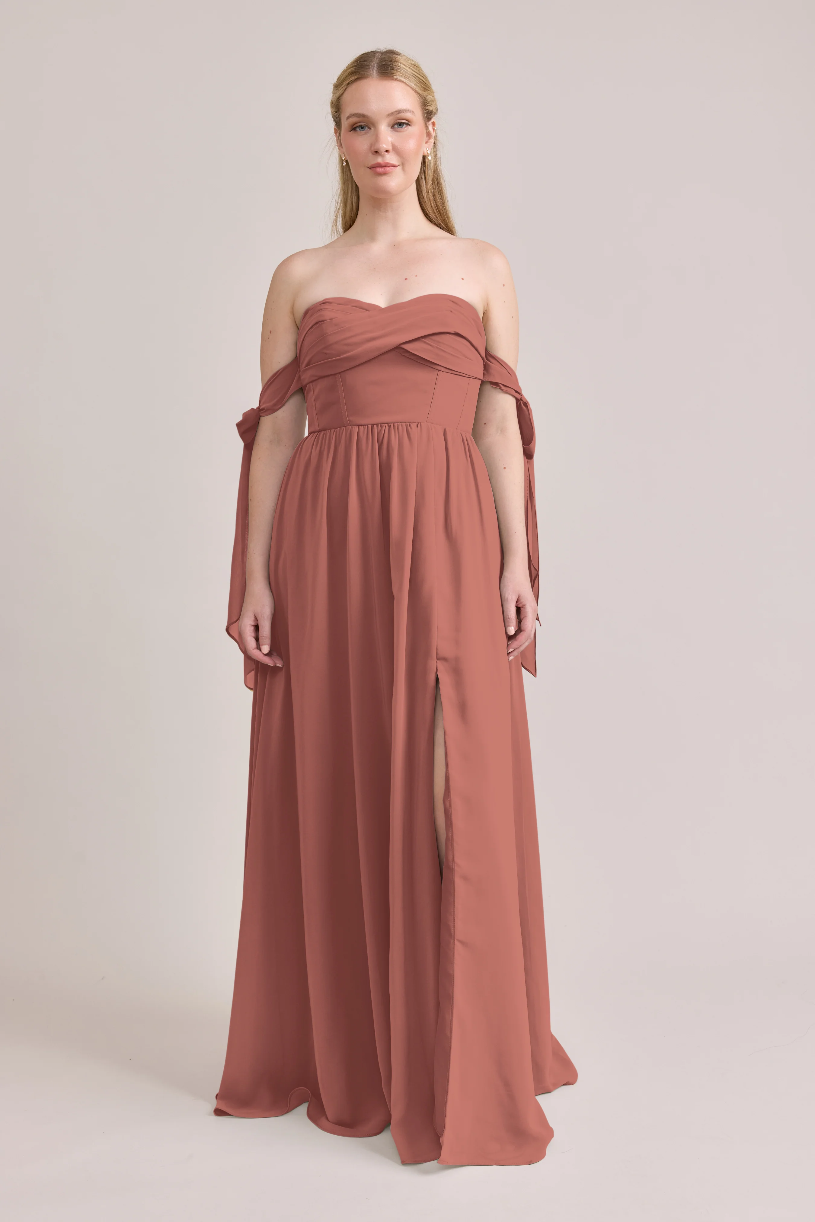 Genevieve Convertible Chiffon Dress | Made To Order - Image 32