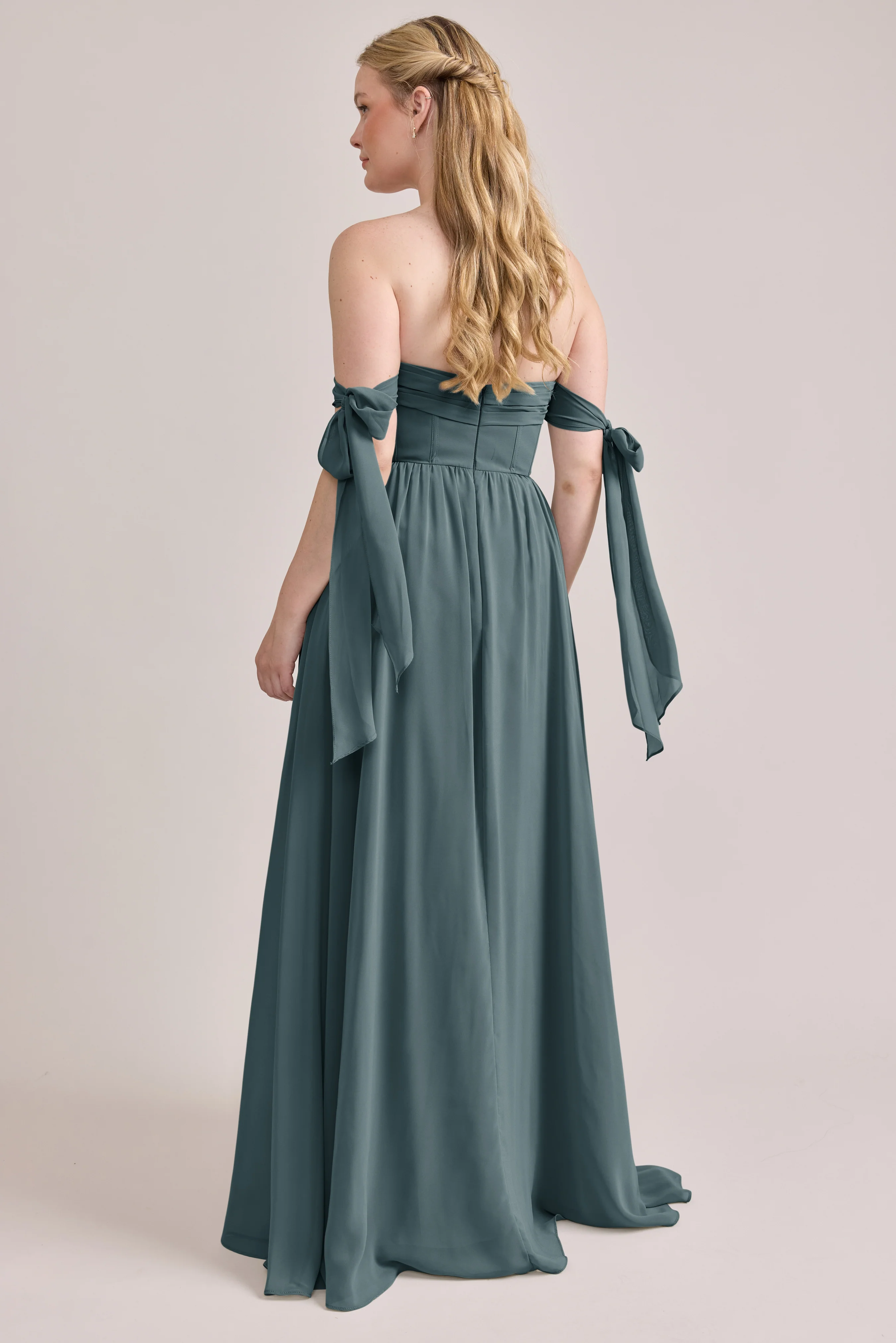 Genevieve Convertible Chiffon Dress | Made To Order - Image 42