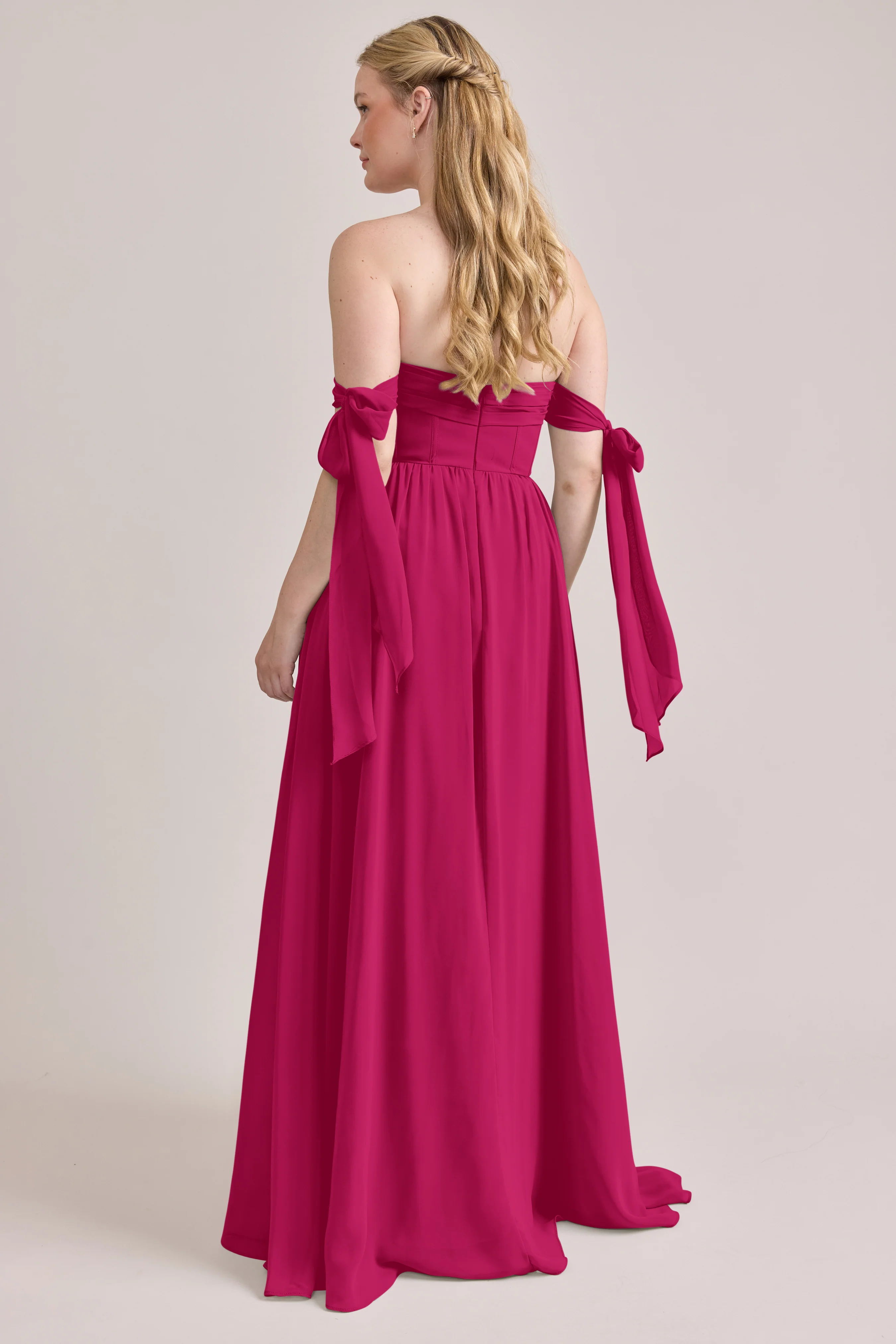 Genevieve Convertible Chiffon Dress | Made To Order - Image 51
