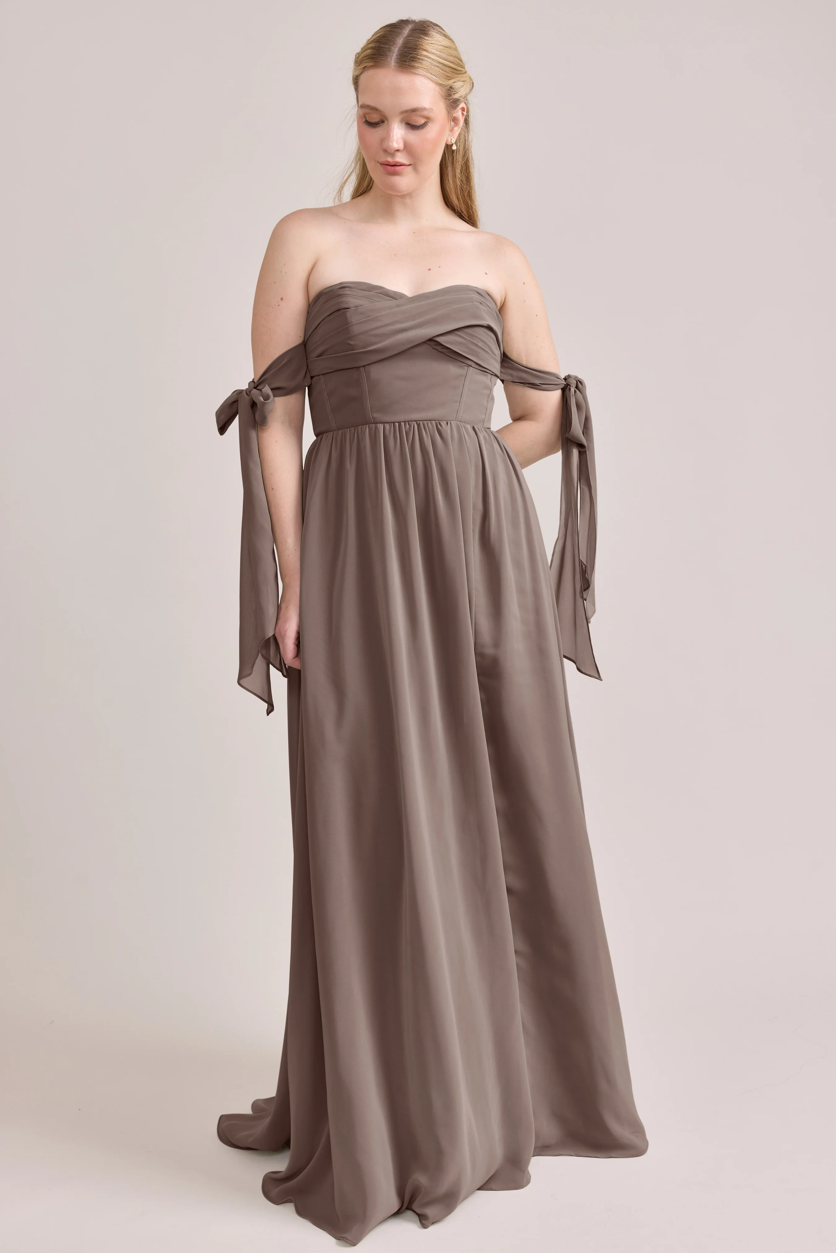 Genevieve Convertible Chiffon Dress | Made To Order - Image 52