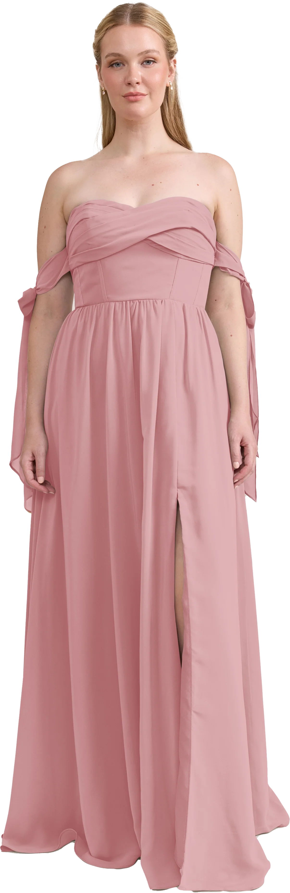 Genevieve Convertible Chiffon Dress | Made To Order - Image 56
