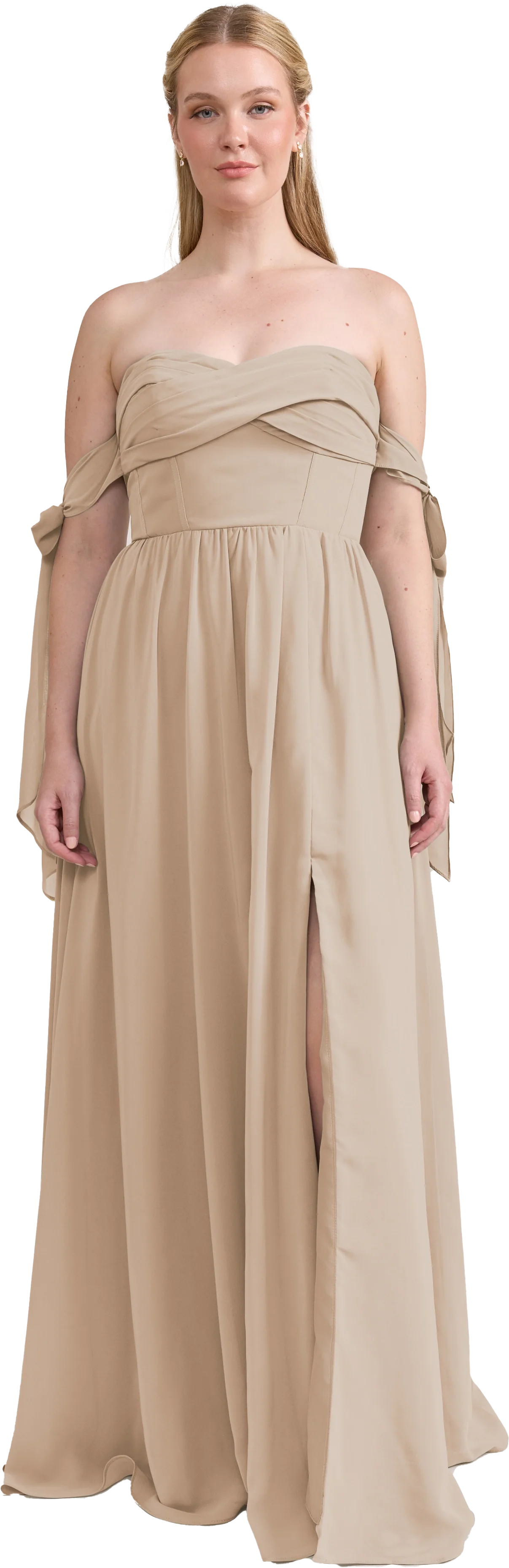 Genevieve Convertible Chiffon Dress | Made To Order - Image 58