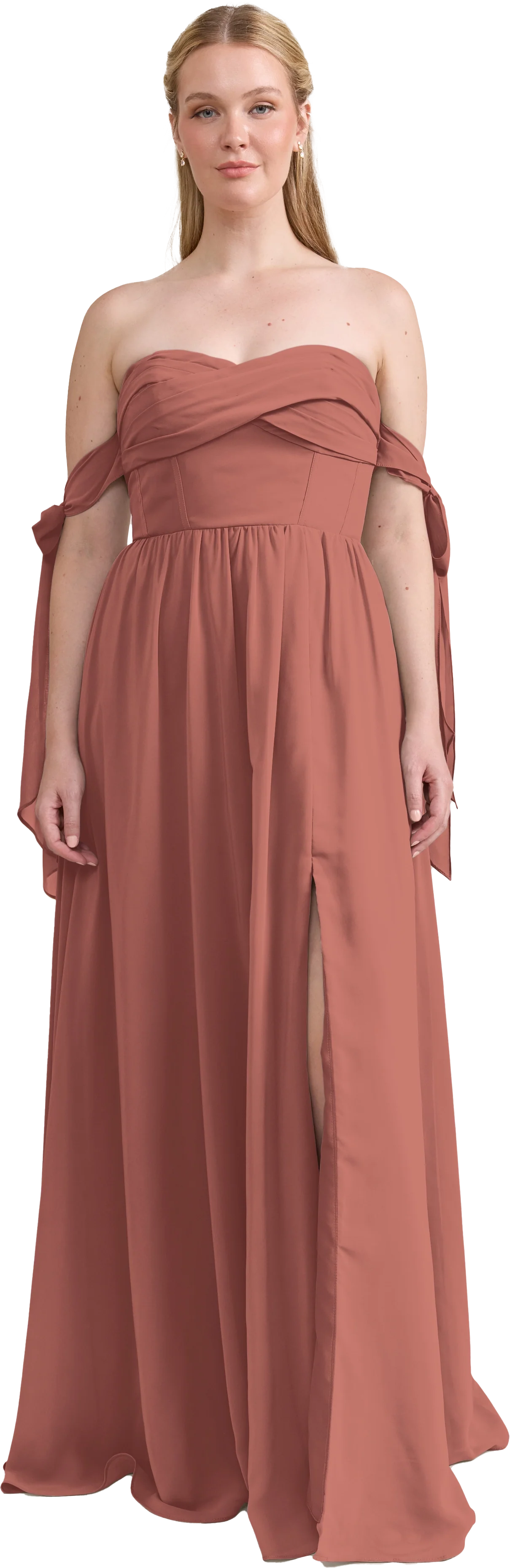 Genevieve Convertible Chiffon Dress | Made To Order - Image 62