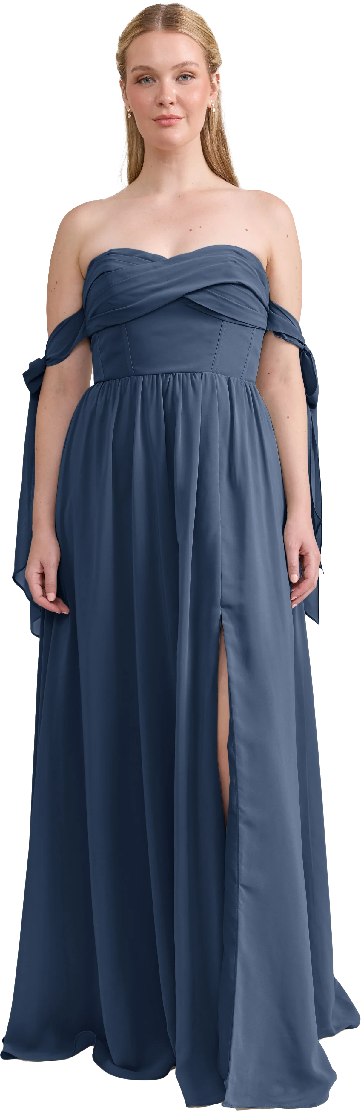 Genevieve Convertible Chiffon Dress | Made To Order - Image 63
