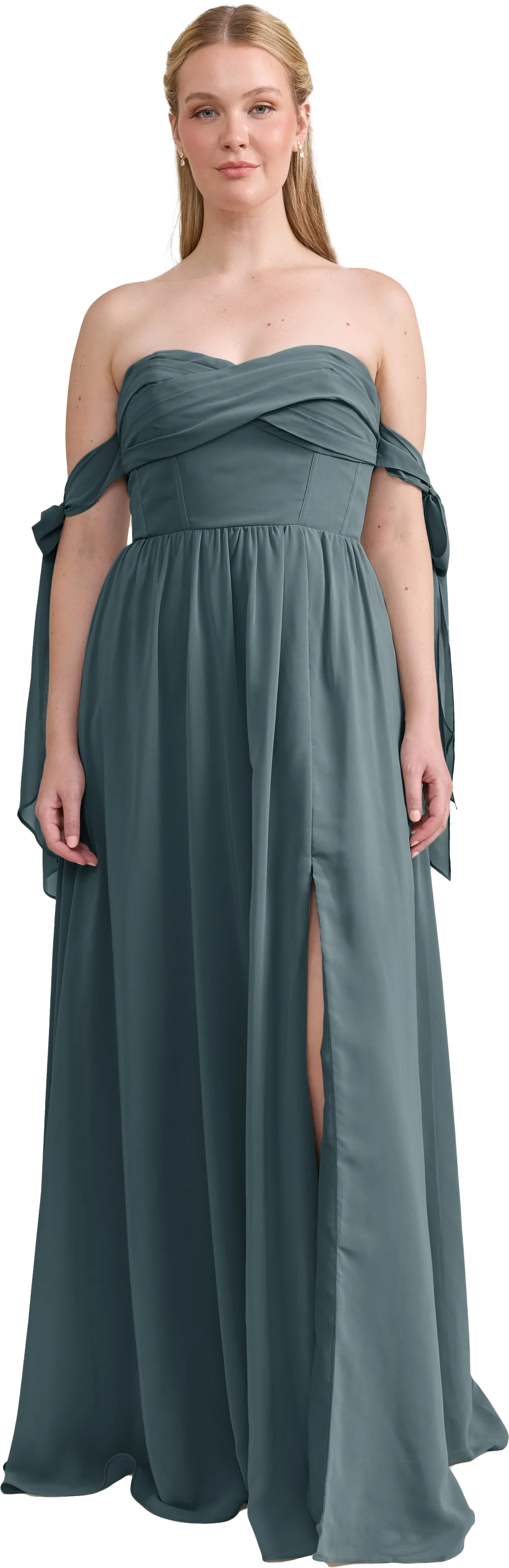 Genevieve Convertible Chiffon Dress | Made To Order - Image 65