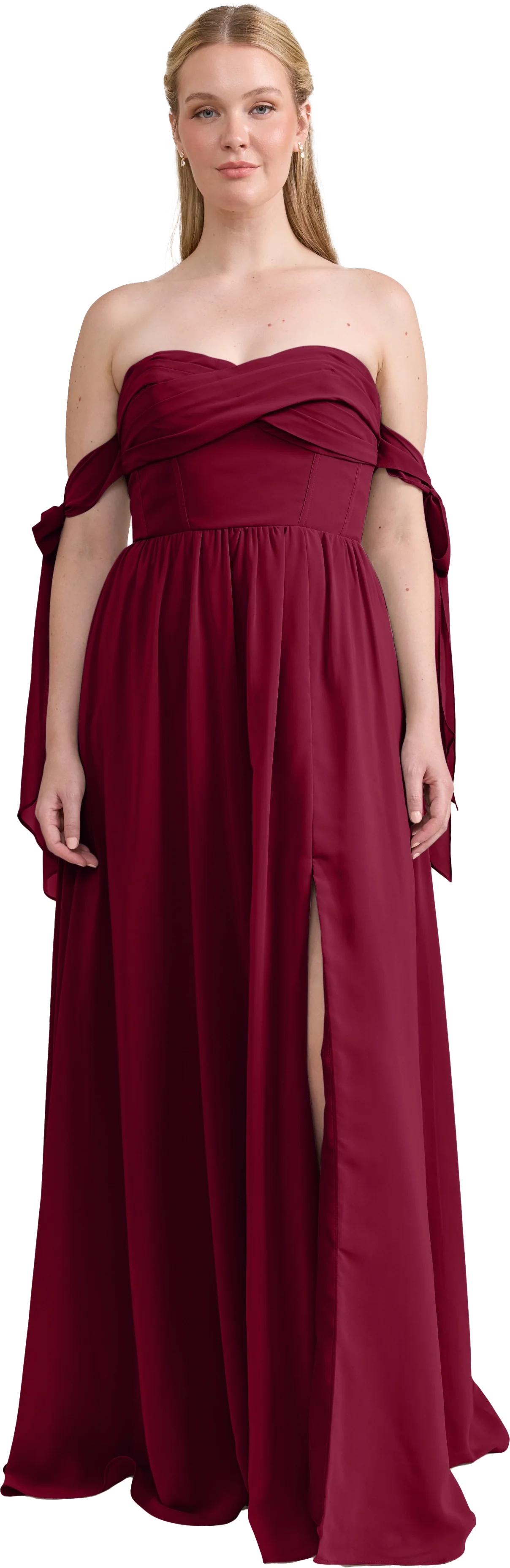 Genevieve Convertible Chiffon Dress | Made To Order - Image 74