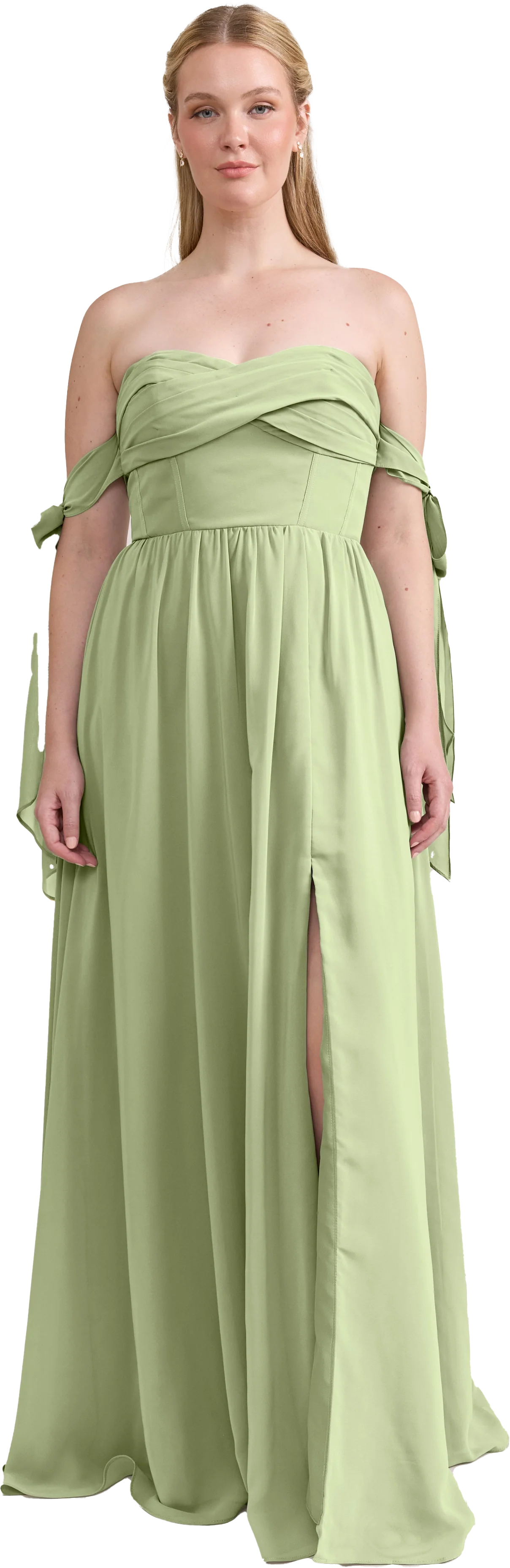 Genevieve Convertible Chiffon Dress | Made To Order - Image 75