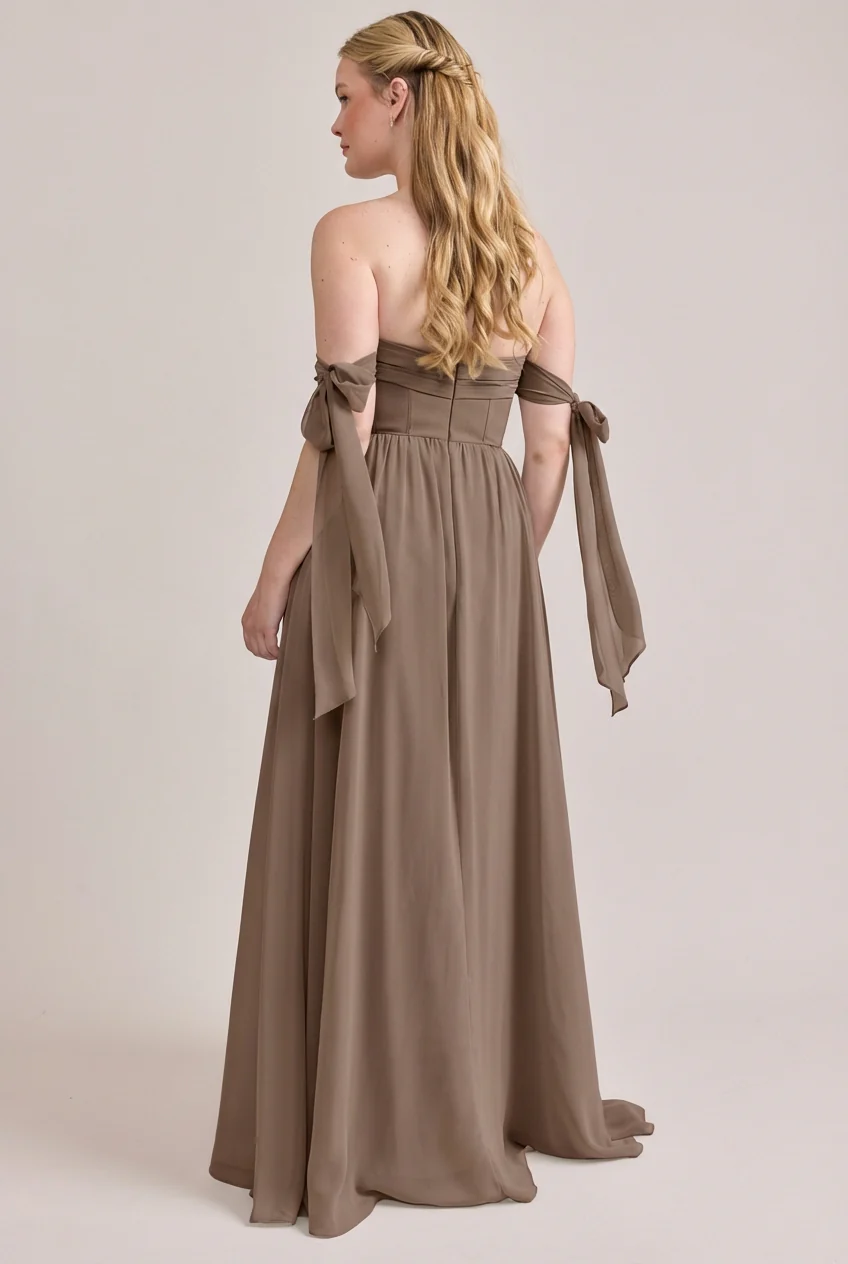 Genevieve Convertible Chiffon Dress | Made To Order - Image 98