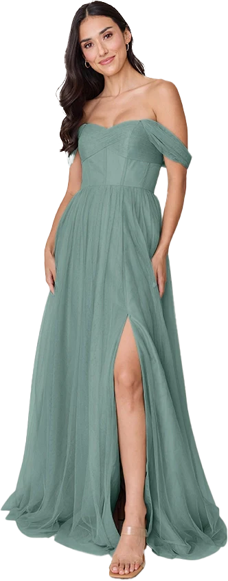 Genevieve Convertible Tulle Dress | Made To Order - Image 100