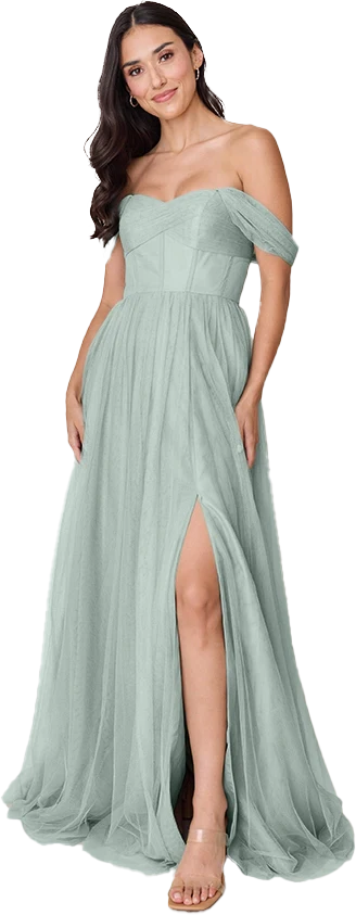 Genevieve Convertible Tulle Dress | Made To Order - Image 104