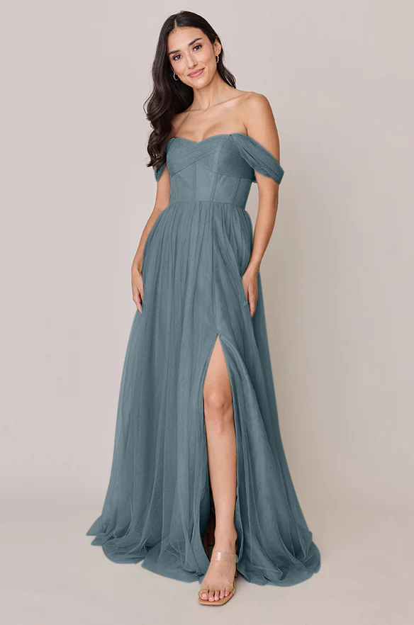 Genevieve Convertible Tulle Dress | Made To Order - Image 32