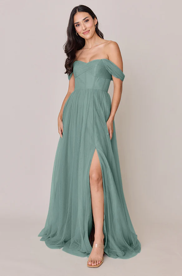 Genevieve Convertible Tulle Dress | Made To Order - Image 54