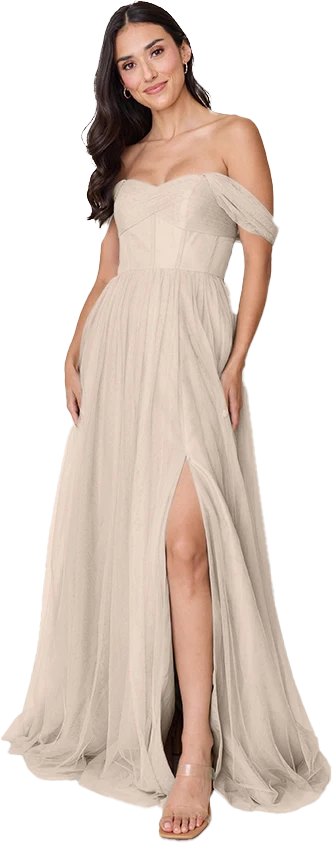 Genevieve Convertible Tulle Dress | Made To Order - Image 82
