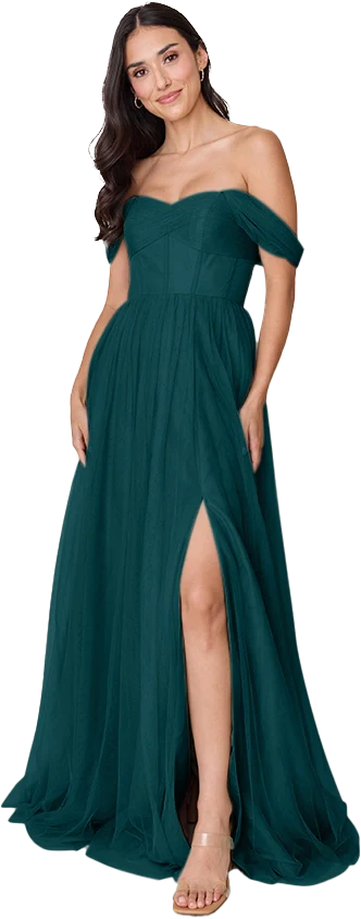 Genevieve Convertible Tulle Dress | Made To Order - Image 84