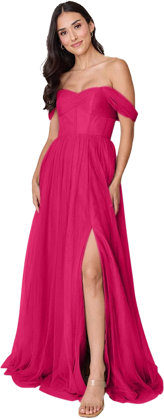 Genevieve Convertible Tulle Dress | Made To Order - Image 92