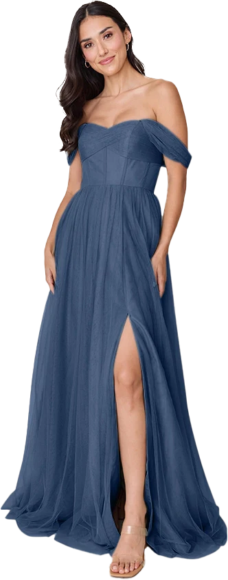 Genevieve Convertible Tulle Dress | Made To Order - Image 99