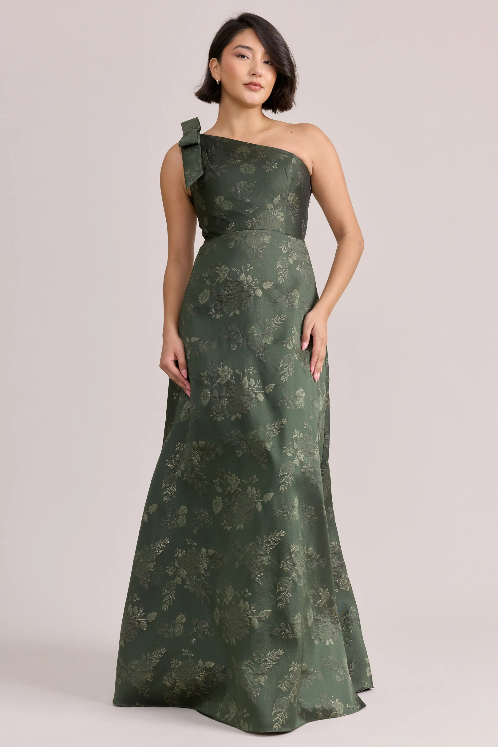Georgina Jacquard Dress | Made To Order - Image 15