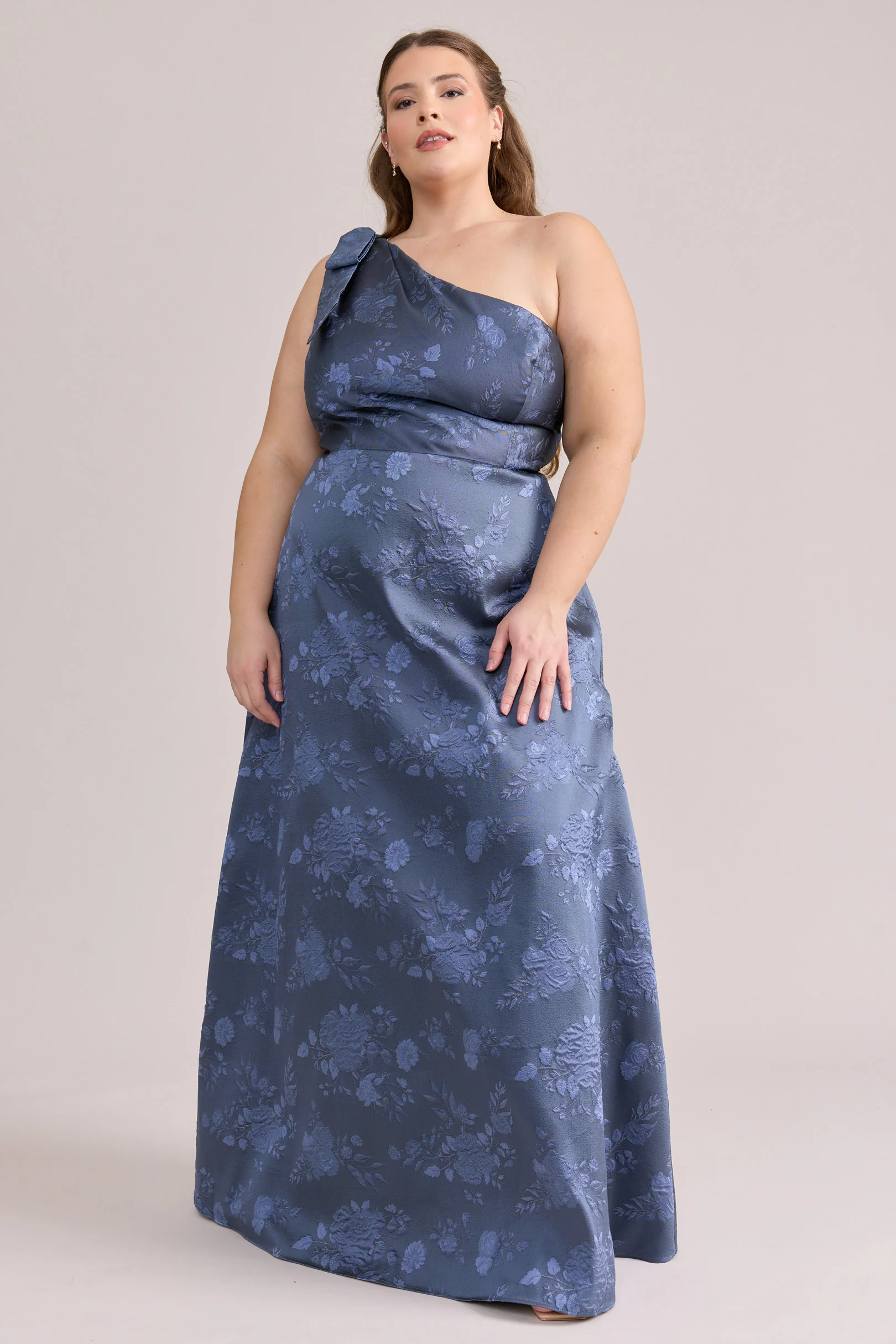 Georgina Jacquard Dress | Made To Order - Image 24