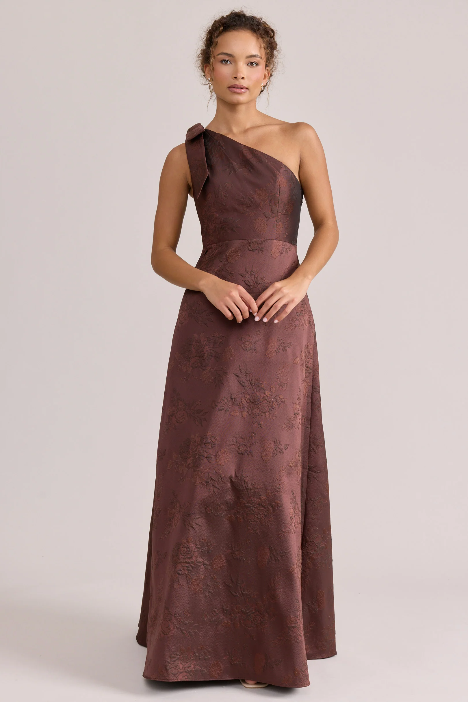 Georgina Jacquard Dress | Made To Order - Image 7
