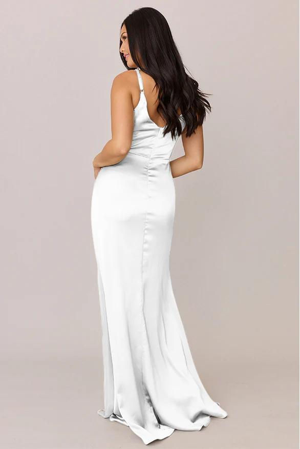 Giada Satin Dress | Made To Order - Image 107