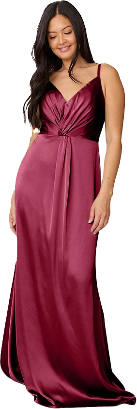 Giada Satin Dress | Made To Order - Image 111