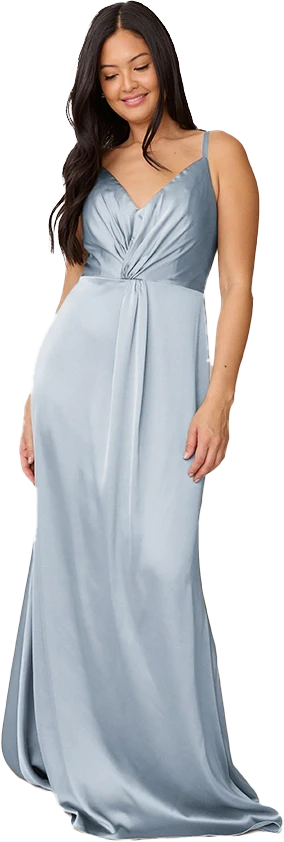 Giada Satin Dress | Made To Order - Image 152