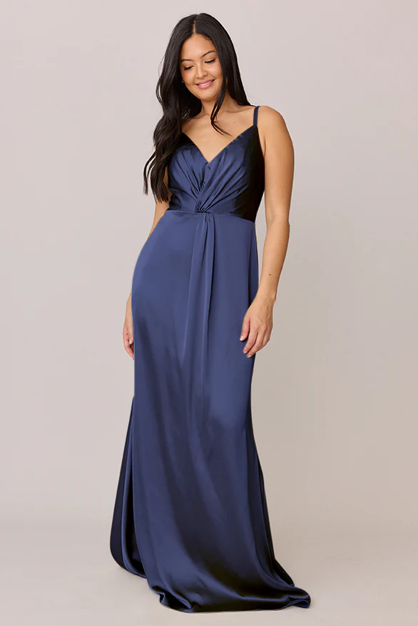 Giada Satin Dress | Made To Order - Image 50