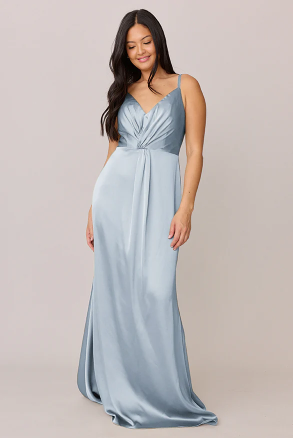 Giada Satin Dress | Made To Order - Image 94