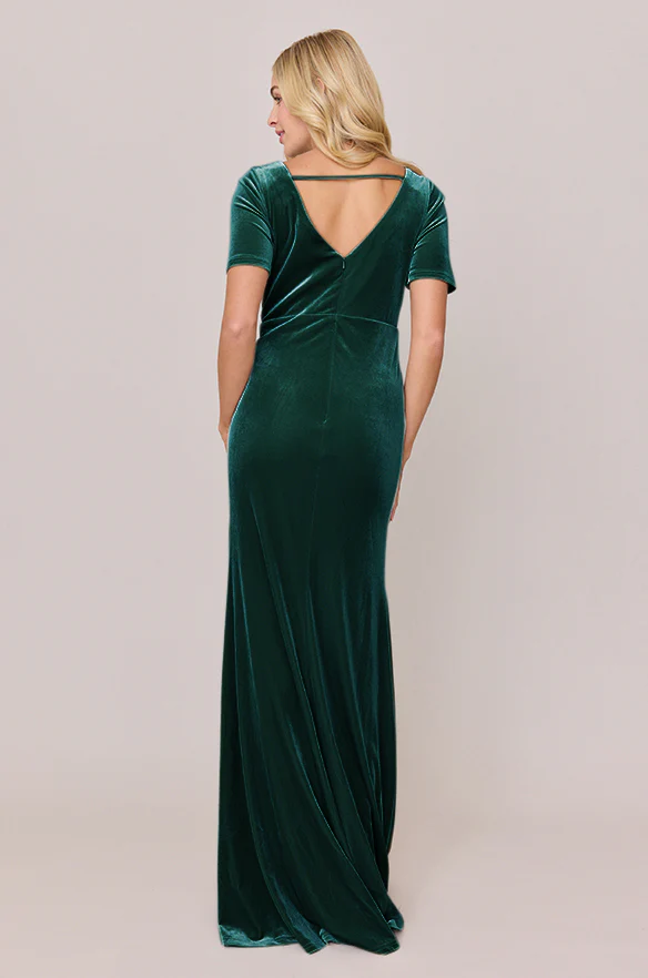 Giselle Velvet Dress | Made To Order - Image 23