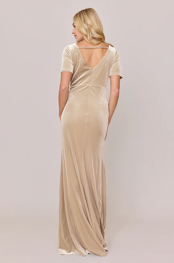 Giselle Velvet Dress | Made To Order - Image 25