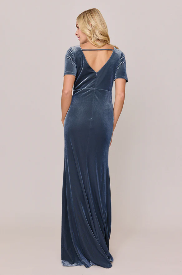 Giselle Velvet Dress | Made To Order - Image 27