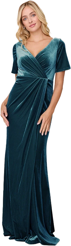 Giselle Velvet Dress | Made To Order - Image 57