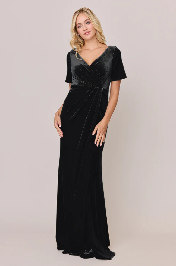 Giselle Velvet Dress | Made To Order - Image 6