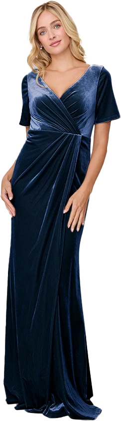 Giselle Velvet Dress | Made To Order - Image 69