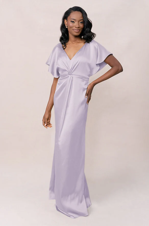 Gwen Satin Dress | Made To Order - Image 102